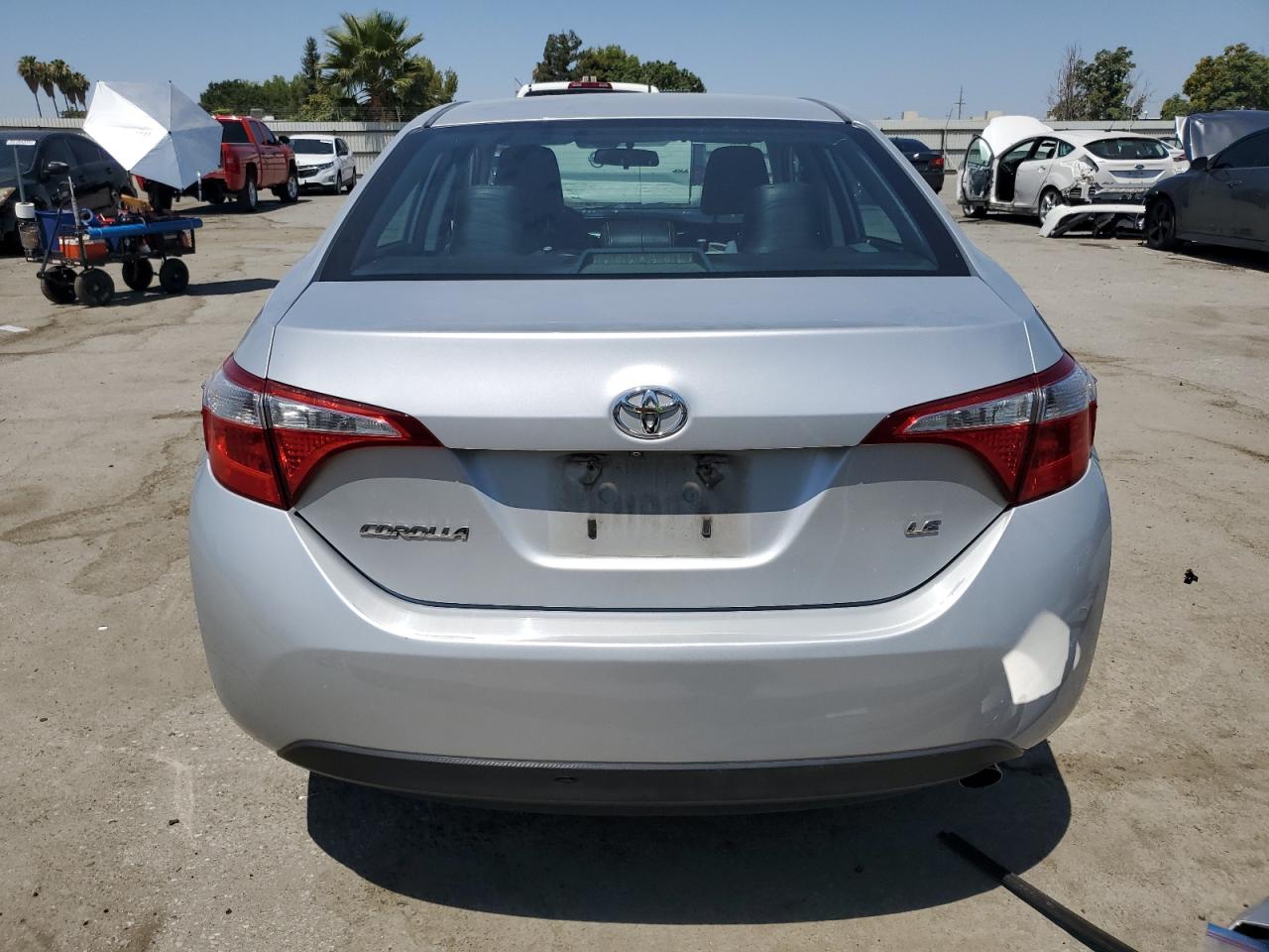 2015 Toyota Corolla L VIN: 5YFBURHE6FP202714 Lot: 64887335
