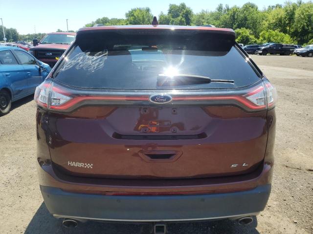 Parquets FORD EDGE 2015 Bordowy