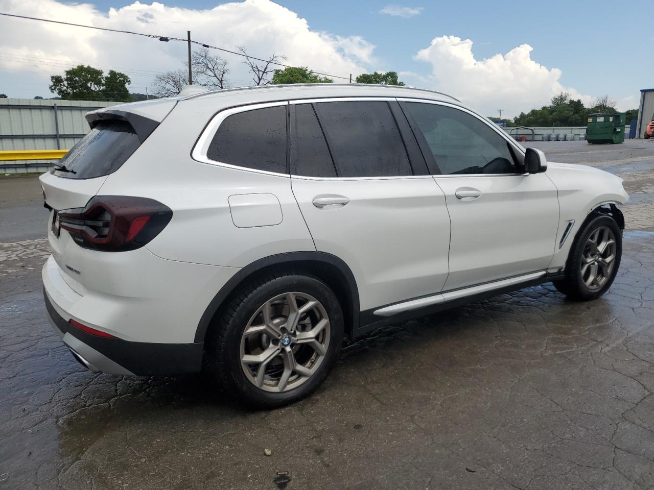 2022 BMW X3 Sdrive30I white null gas 5UX43DP03N9L21344 photo #4