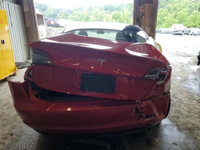  TESLA MODEL 3 2021 Czerwony