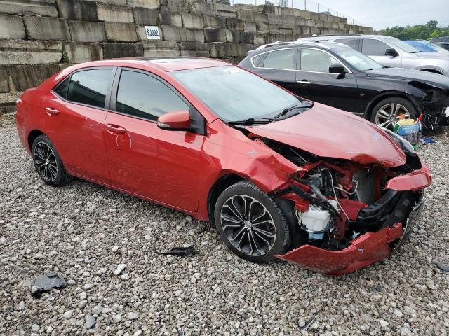 Sedans TOYOTA COROLLA 2014 Czerwony