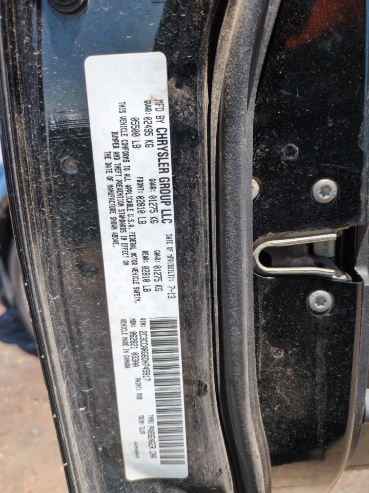 2013 Chrysler 300 VIN: 2C3CCARG6DH745917 Lot: 64425895