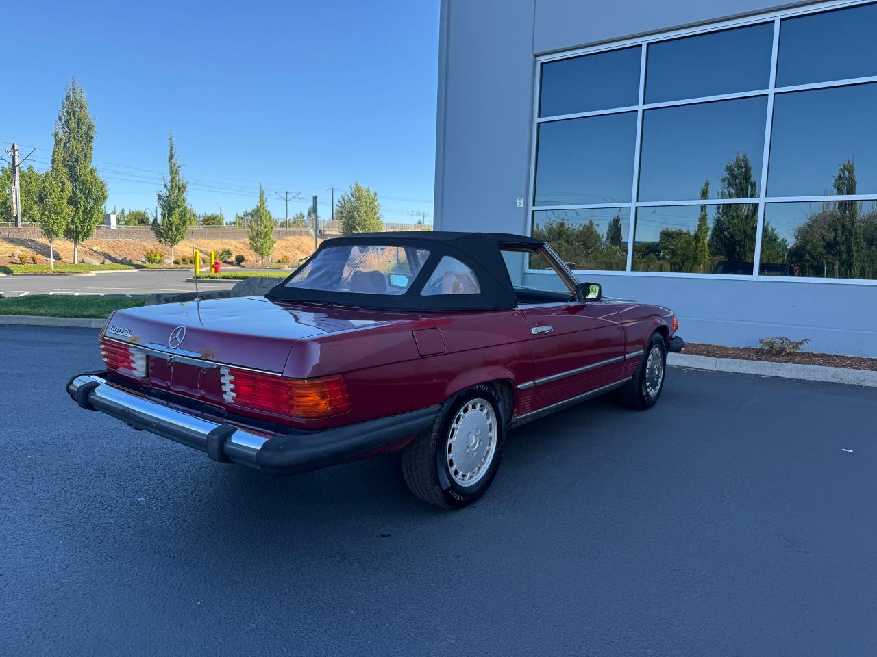 1986 Mercedes-Benz 560 Sl VIN: WDBBA48D9GA054940 Lot: 66776975