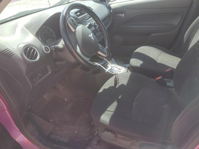  MITSUBISHI MIRAGE 2015 Рожевий