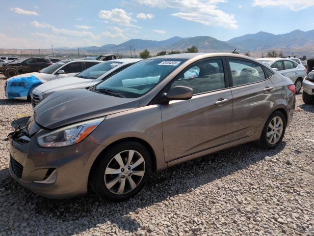  HYUNDAI ACCENT 2014 tan