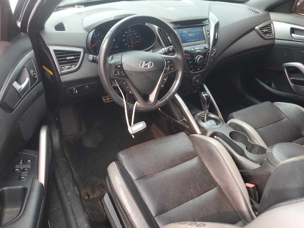 2016 Hyundai Veloster Turbo VIN: KMHTC6AE1GU294539 Lot: 64770255