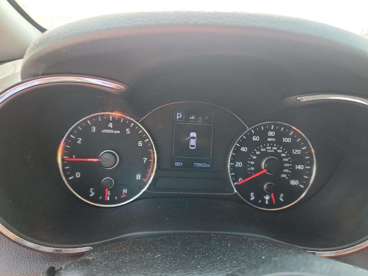 2017 Kia Forte Lx VIN: 3KPFL4A72HE150375 Lot: 64674585