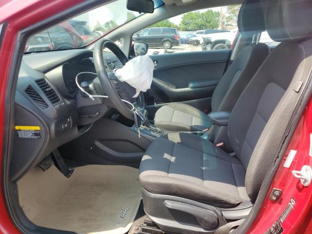  KIA FORTE 2016 Красный