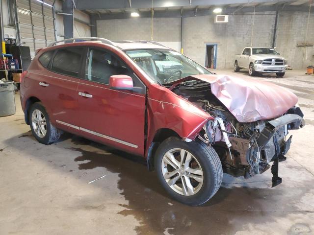  NISSAN ROGUE 2012 Czerwony