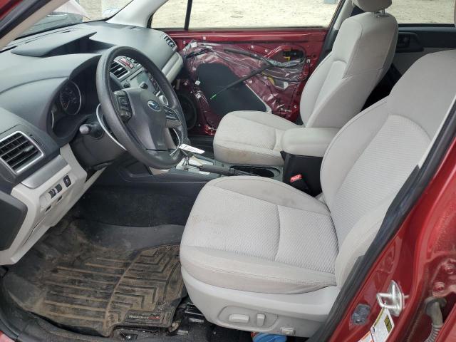  SUBARU FORESTER 2016 Красный