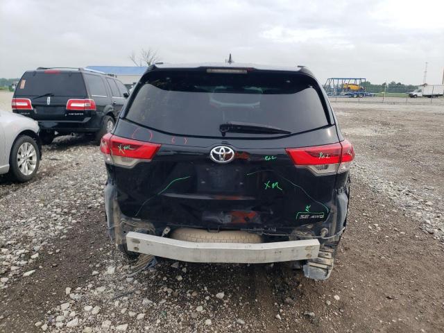  TOYOTA HIGHLANDER 2017 Czarny