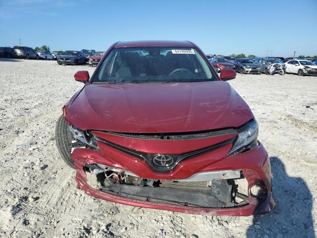  TOYOTA CAMRY 2019 Red