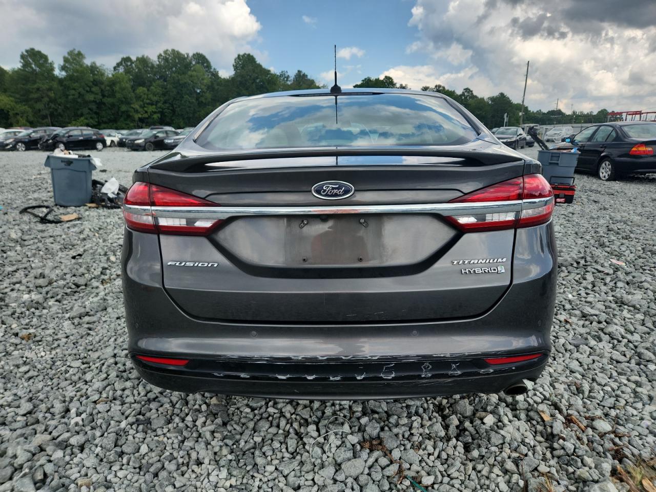 2018 Ford Fusion Titanium/Platinum Hev VIN: 3FA6P0RU4JR279701 Lot: 65444155