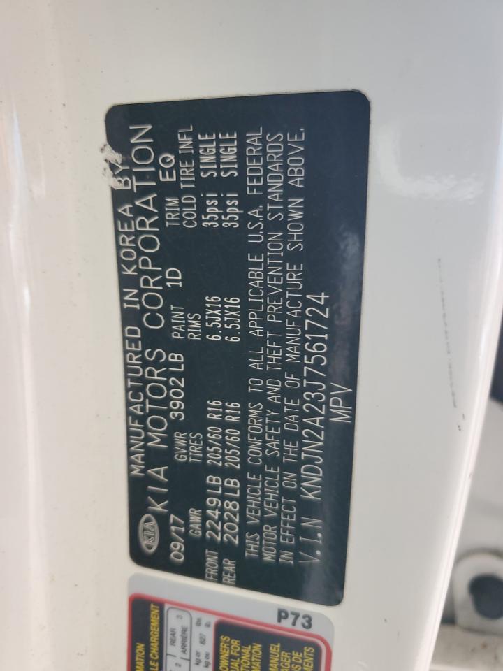 2018 Kia Soul VIN: KNDJN2A23J7561724 Lot: 62034845