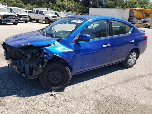  NISSAN VERSA 2014 Blue