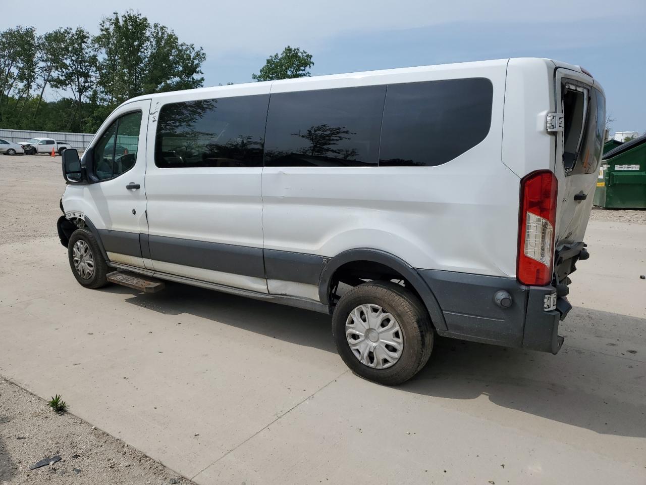 2015 Ford Transit T-350 white van gas 1FBZX2ZM2FKA18585 photo #4