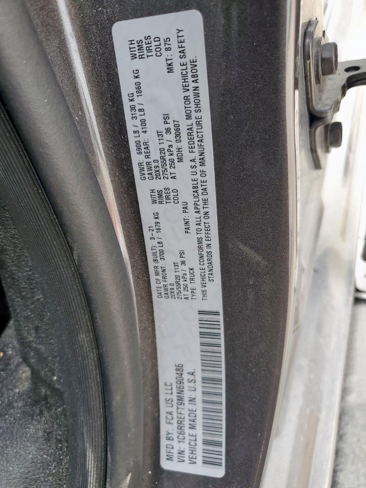 1c6rreft9mn690486 1C6RREFT9MN690486 2021 Ram 1500 Big Horn/Lone Star