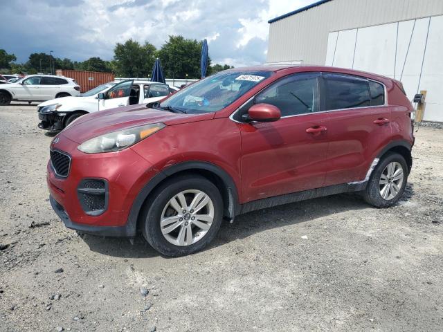  KIA SPORTAGE 2017 Красный