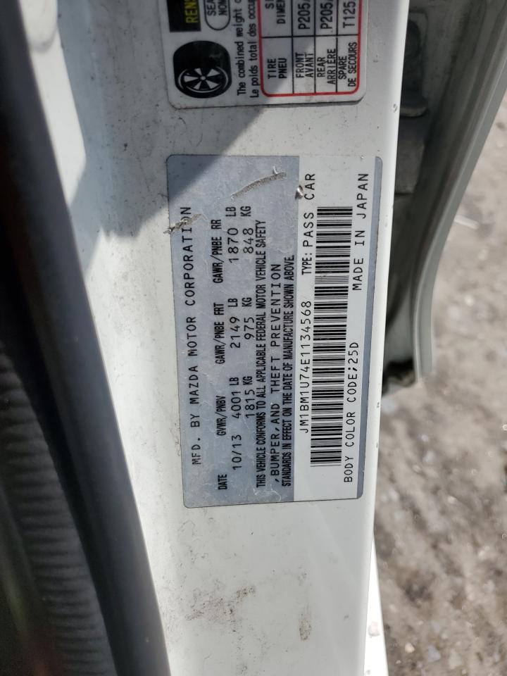 2014 Mazda 3 Sport VIN: JM1BM1U74E1134568 Lot: 65501525