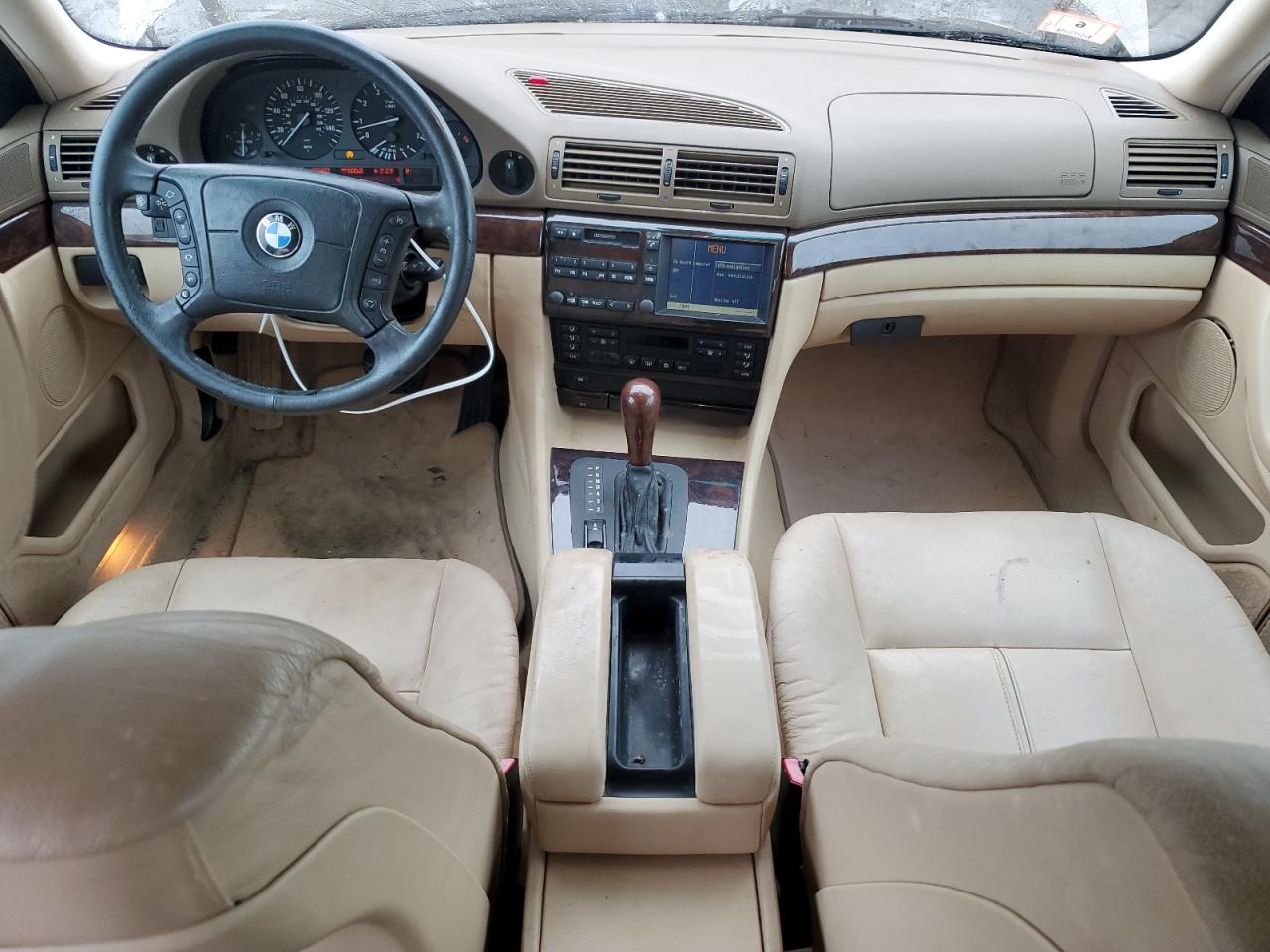 2000 BMW 740 I Automatic VIN: WBAGG8345YDN76840 Lot: 63939185