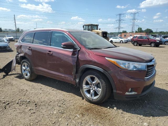  TOYOTA HIGHLANDER 2014 Maroon