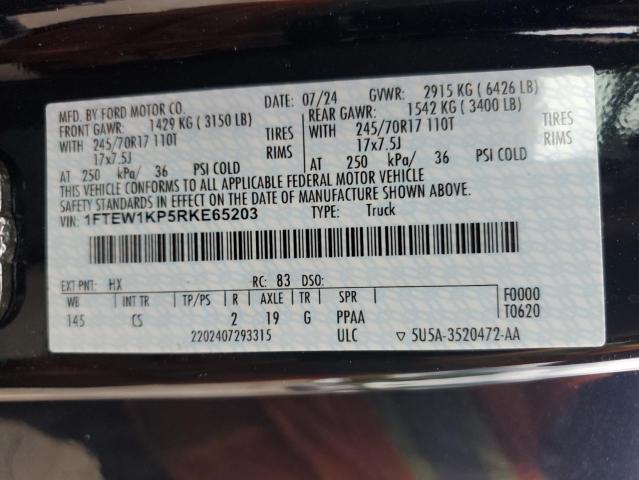 2024 FORD F150 XL  
