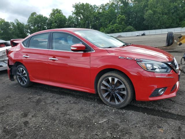  NISSAN SENTRA 2017 Красный