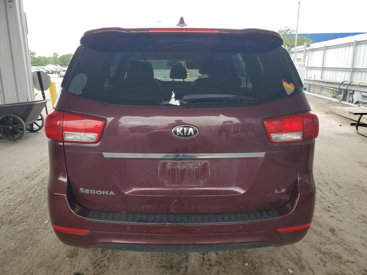 2016 Kia Sedona Lx VIN: KNDMB5C12G6112903 Lot: 62483135