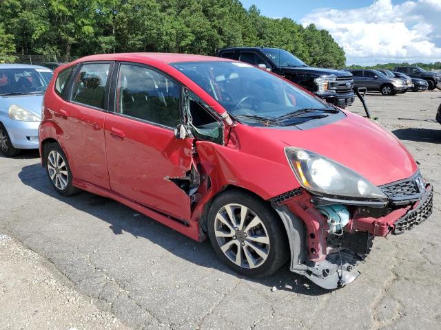  HONDA FIT 2013 Czerwony