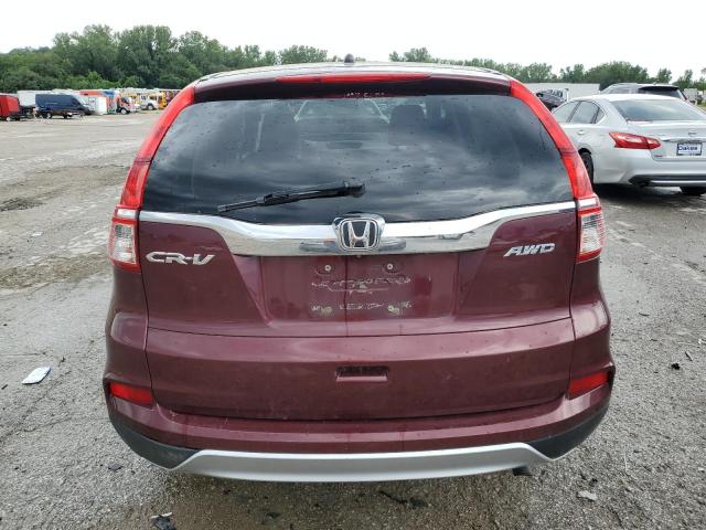 HONDA CRV 2016 Бургунди