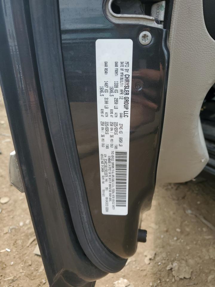 2012 Chrysler Town & Country Touring VIN: 2C4RC1BG1CR312675 Lot: 64377995