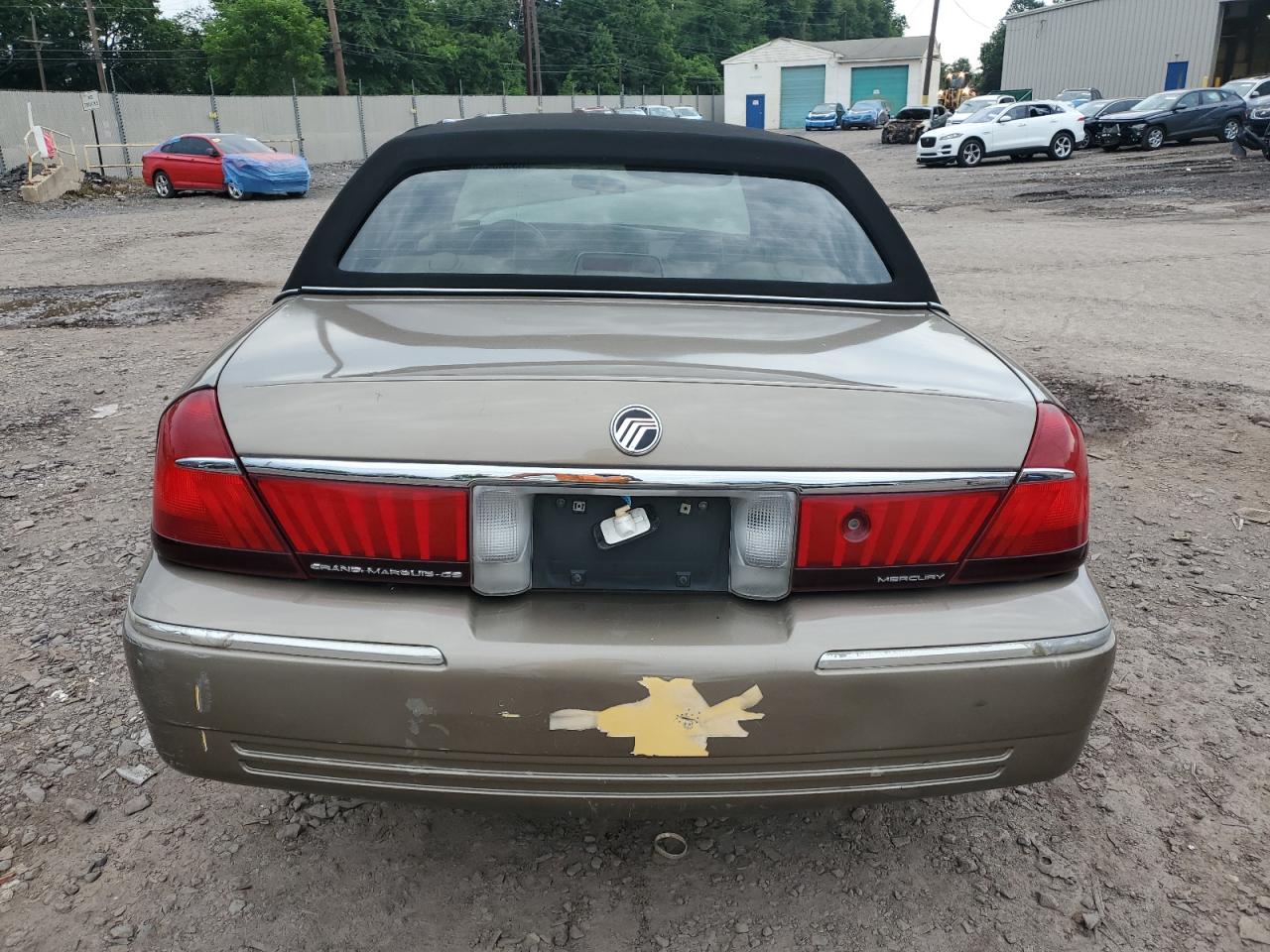 2002 Mercury Grand Marquis Gs VIN: 2MEFM74W52X606287 Lot: 63586435