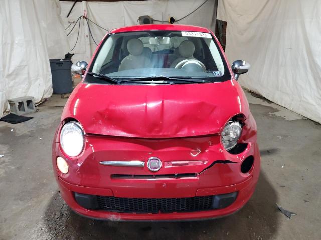  FIAT 500 2012 Czerwony