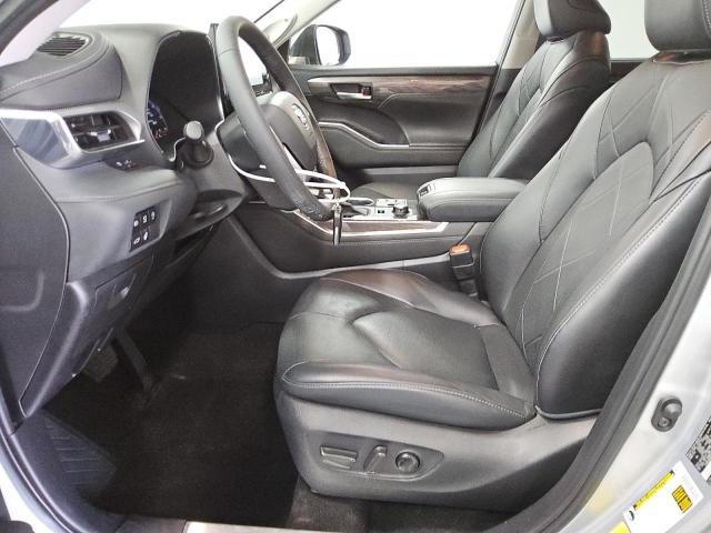  TOYOTA HIGHLANDER 2023 Серебристый
