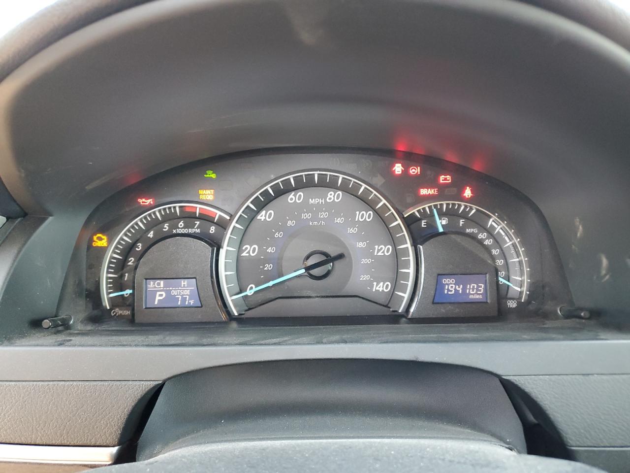 2012 Toyota Camry Base VIN: 4T4BF1FK1CR210031 Lot: 62275265