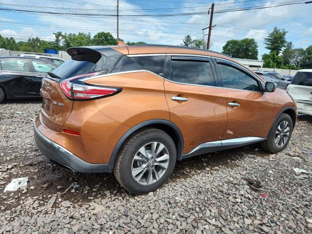  NISSAN MURANO 2017 Оранжевый