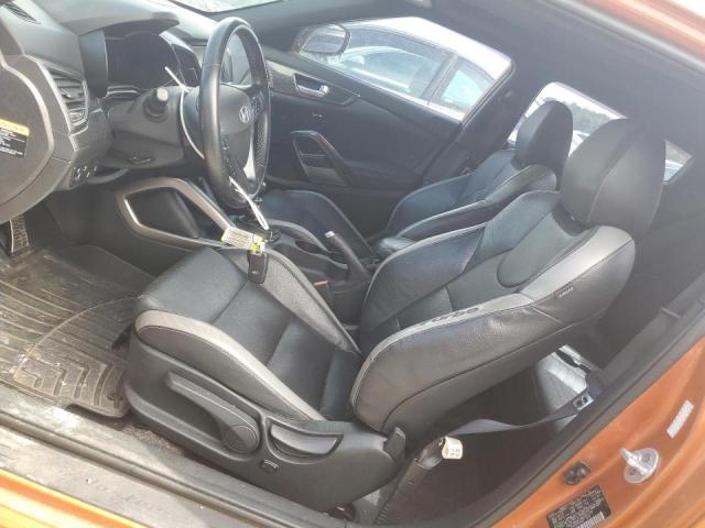  HYUNDAI VELOSTER 2016 Оранжевый