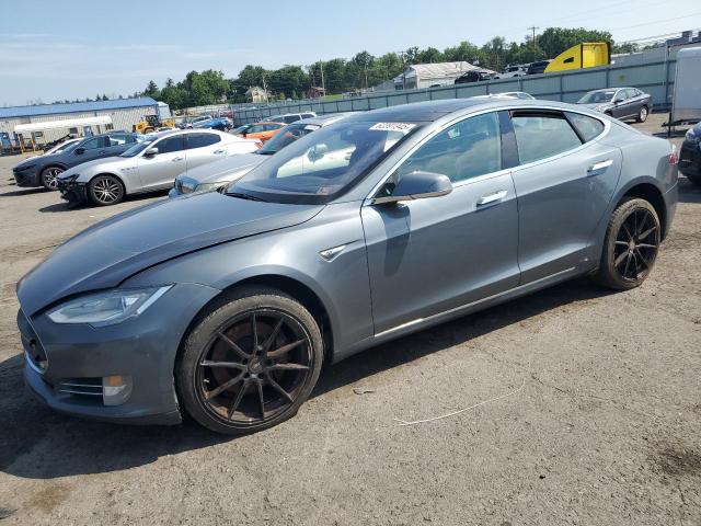 Hatchbacks TESLA MODEL S 2013 Szary