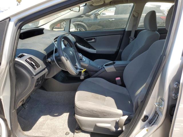 Hatchbacks TOYOTA PRIUS 2013 Srebrny