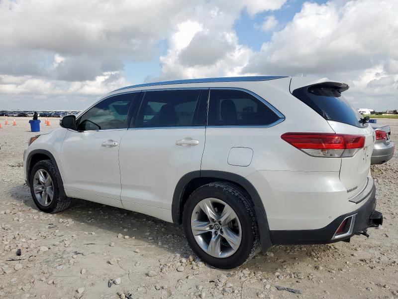  TOYOTA HIGHLANDER 2017 Biały
