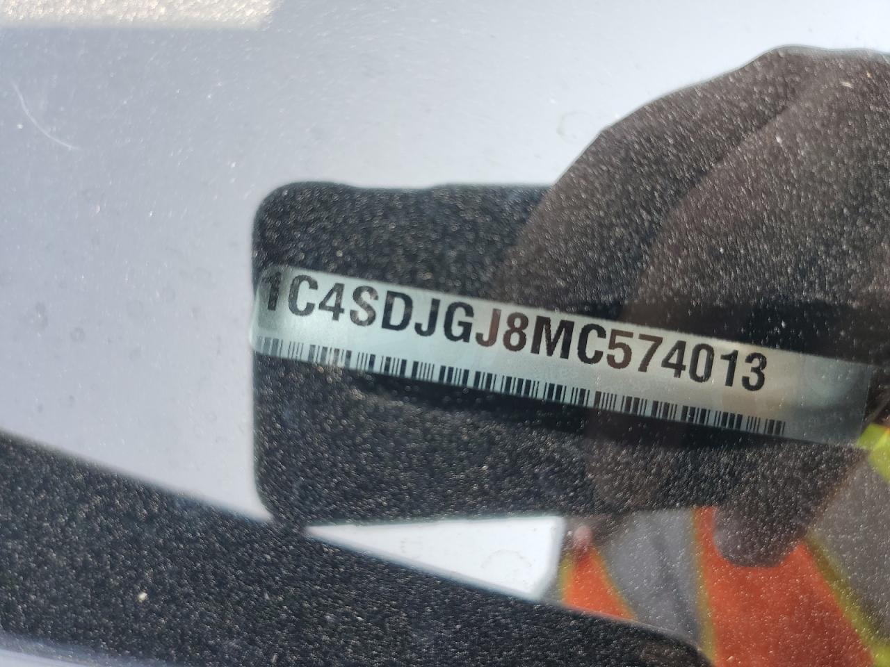 2021 Dodge Durango Srt 392 VIN: 1C4SDJGJ8MC574013 Lot: 64685655