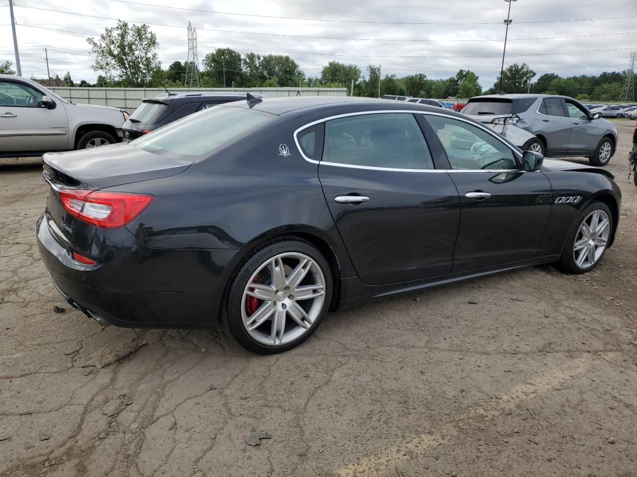 2014 Maserati Quattroporte S black null gas ZAM56RRA4E1084048 photo #4