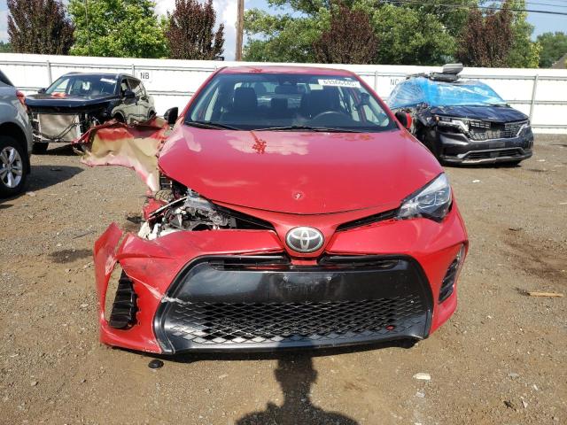  TOYOTA COROLLA 2017 Red