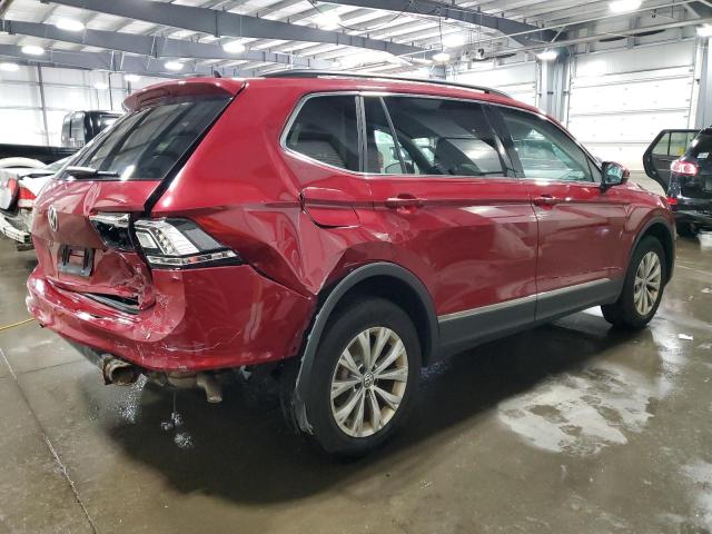  VOLKSWAGEN TIGUAN 2018 Красный