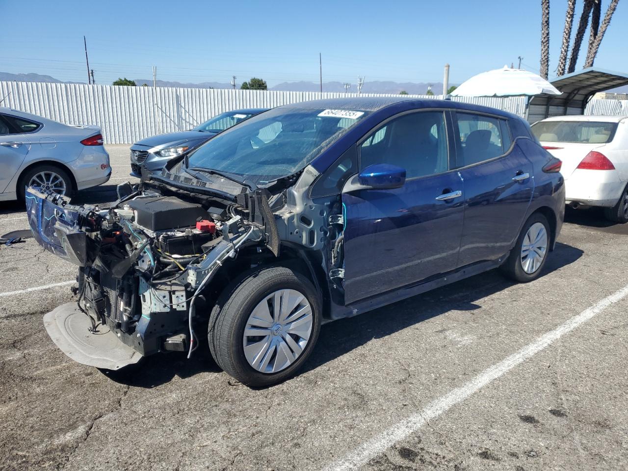 2022 Nissan Leaf S VIN: 1N4AZ1BV5NC555448 Lot: 66407355
