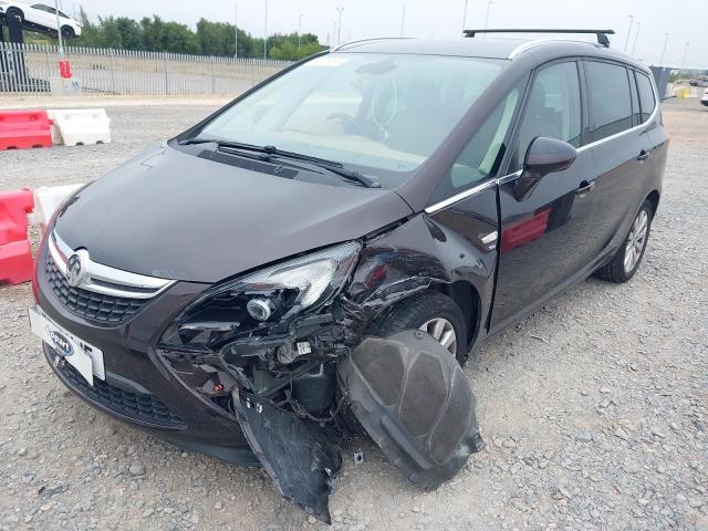 2015 VAUXHALL ZAFIRA TOU for sale at Copart CORBY
