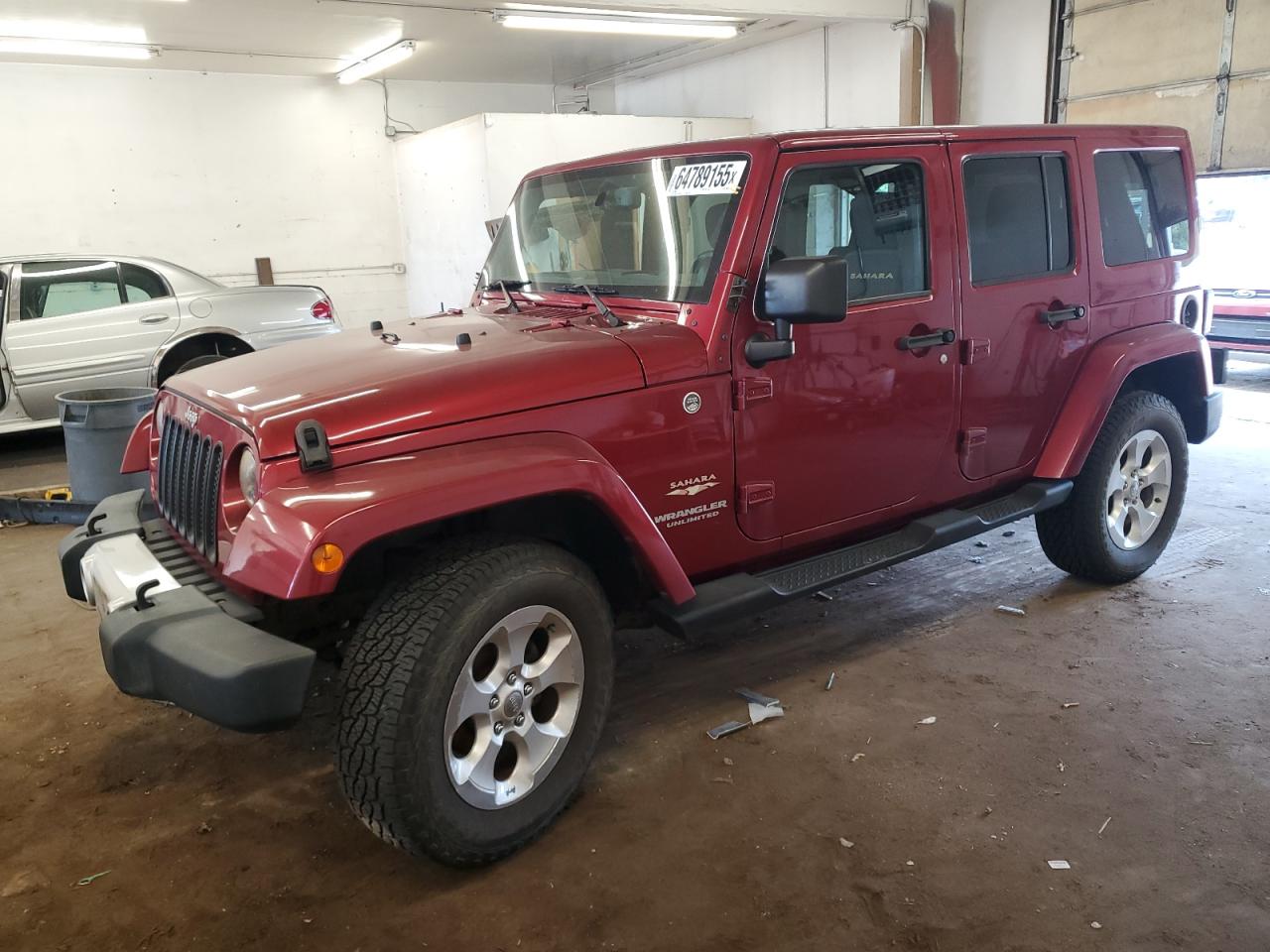 2013 Jeep Wrangler Unlimited Sahara VIN: 1C4BJWEG0DL502073 Lot: 64789155