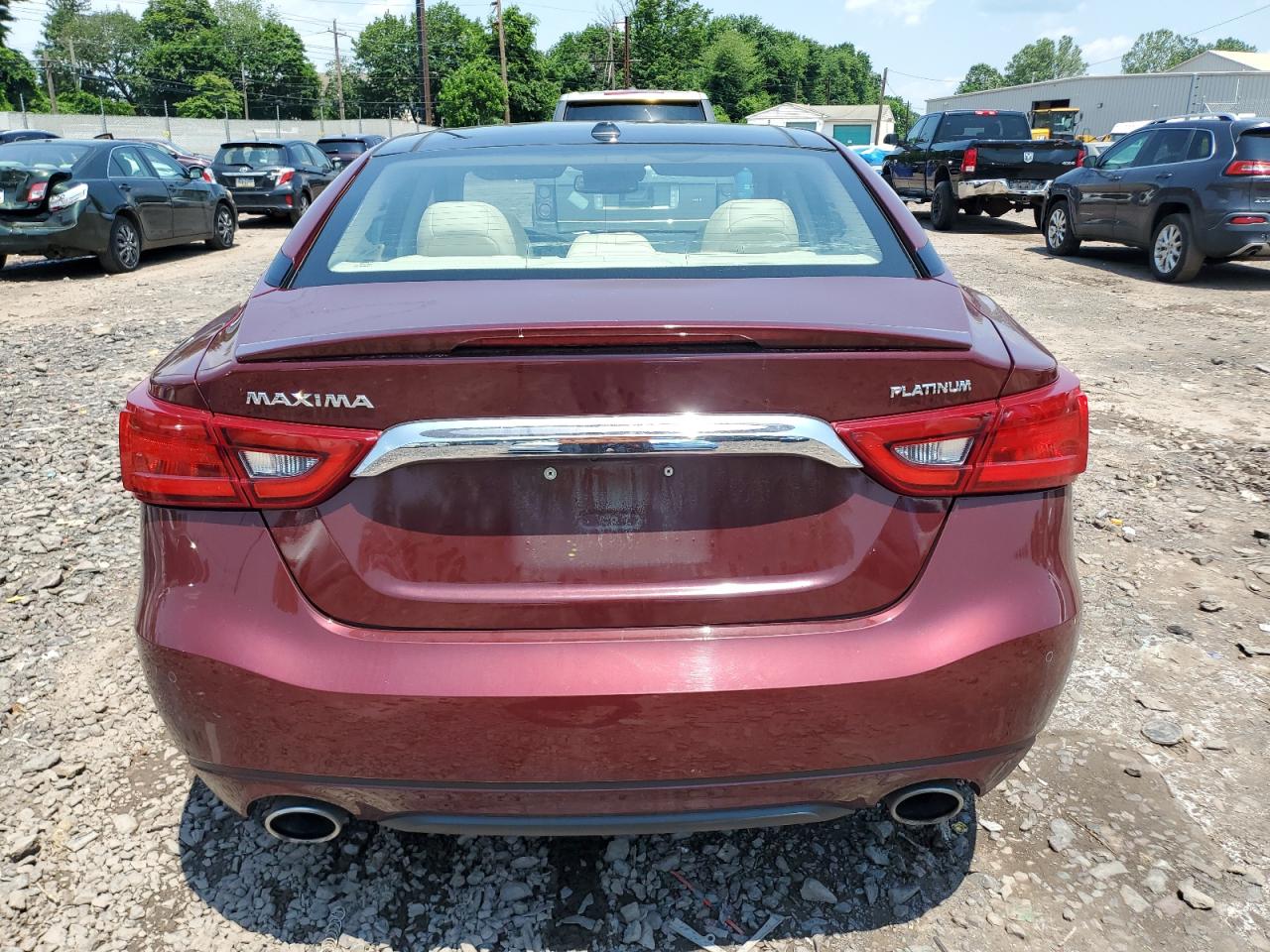 2018 Nissan Maxima 3.5S VIN: 1N4AA6AP1JC387583 Lot: 63207245