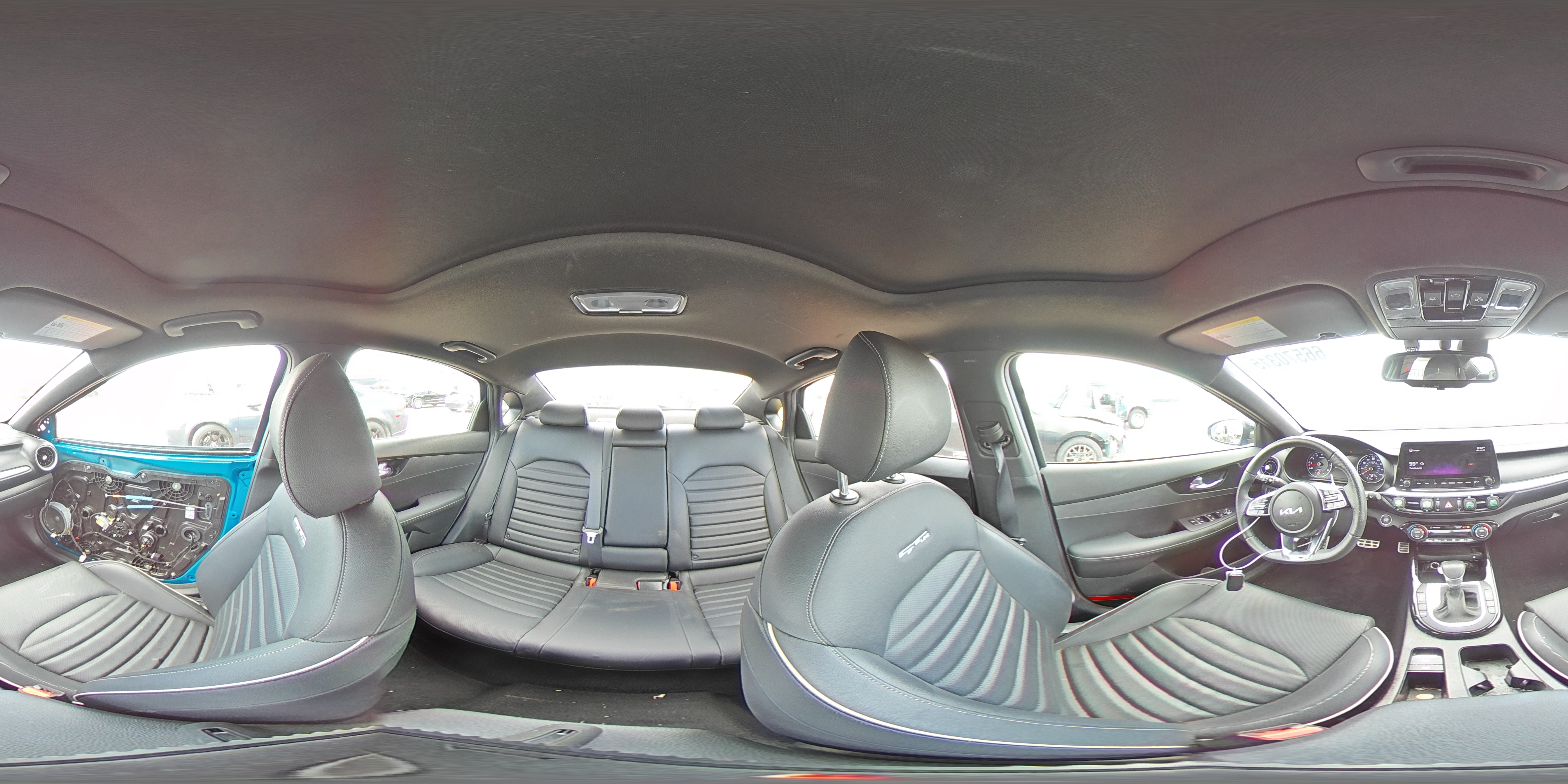 2022 Kia Forte Gt Line VIN: 3KPF54AD6NE495064 Lot: 66570315