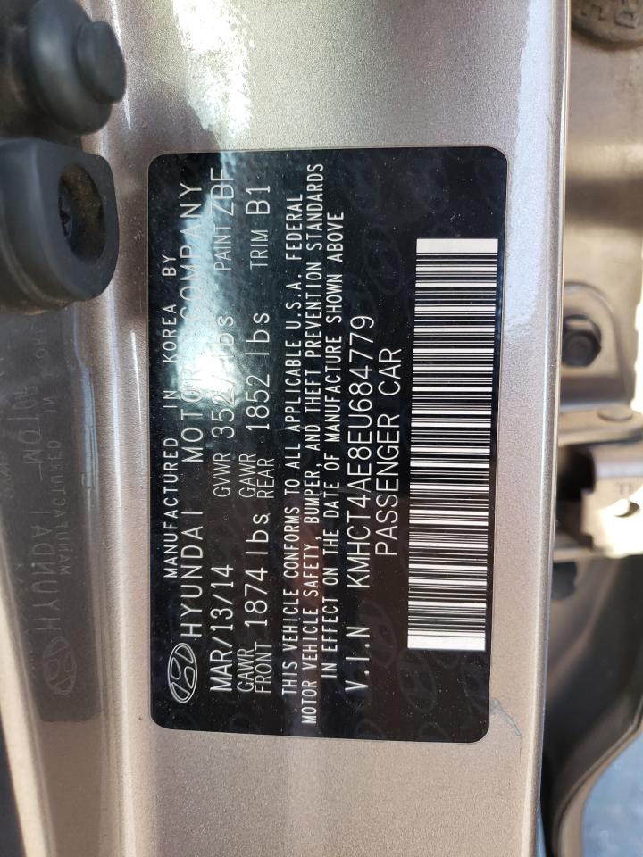 2014 Hyundai Accent Gls VIN: KMHCT4AE8EU684779 Lot: 63327505
